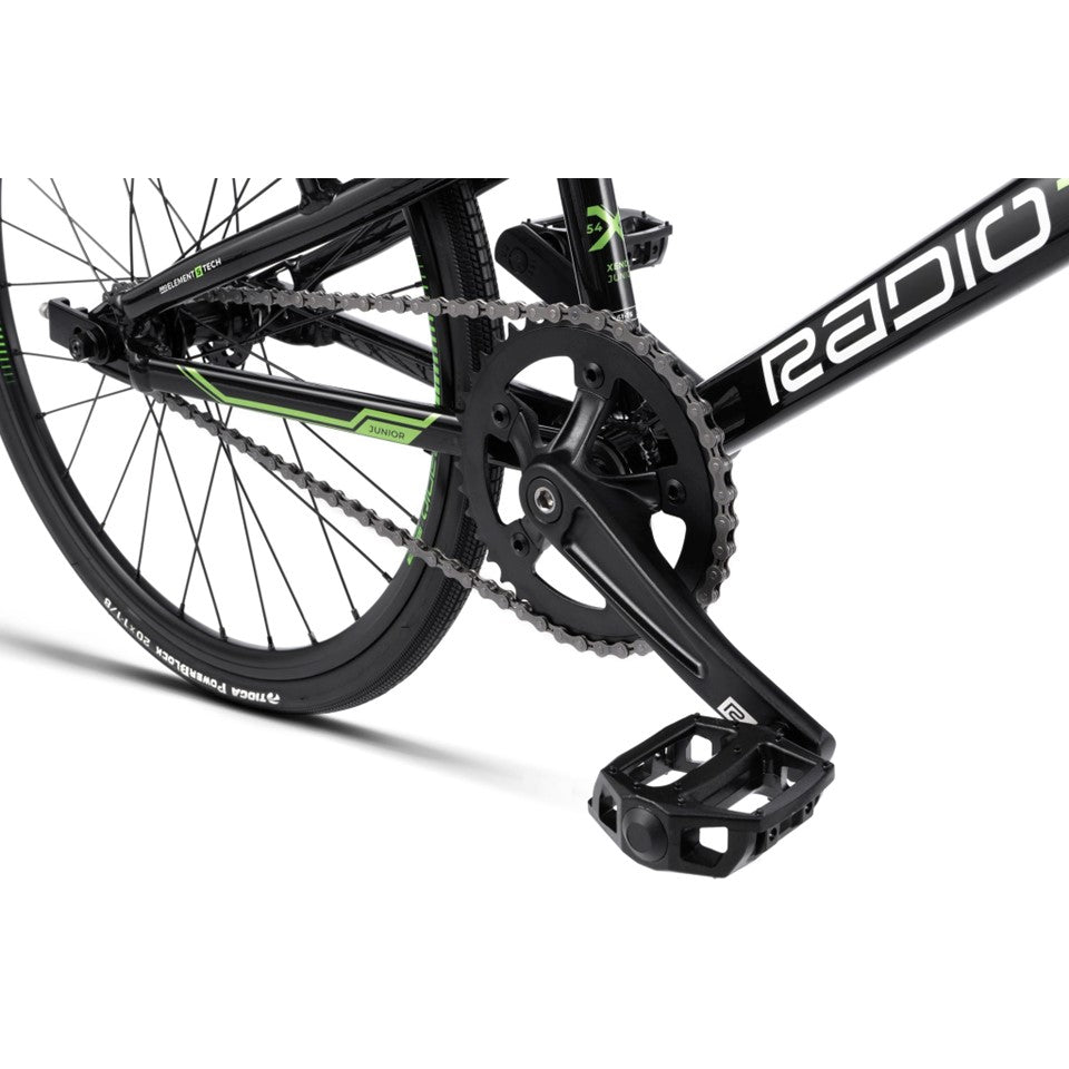 RADIO RACE - XENON JUNIOR COMPLETE BLACK GREEN