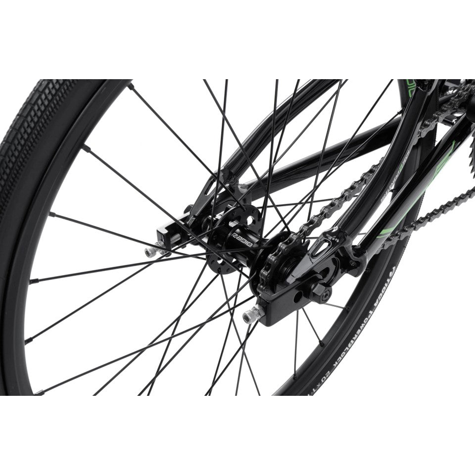 RADIO RACE - XENON JUNIOR COMPLETE BLACK GREEN