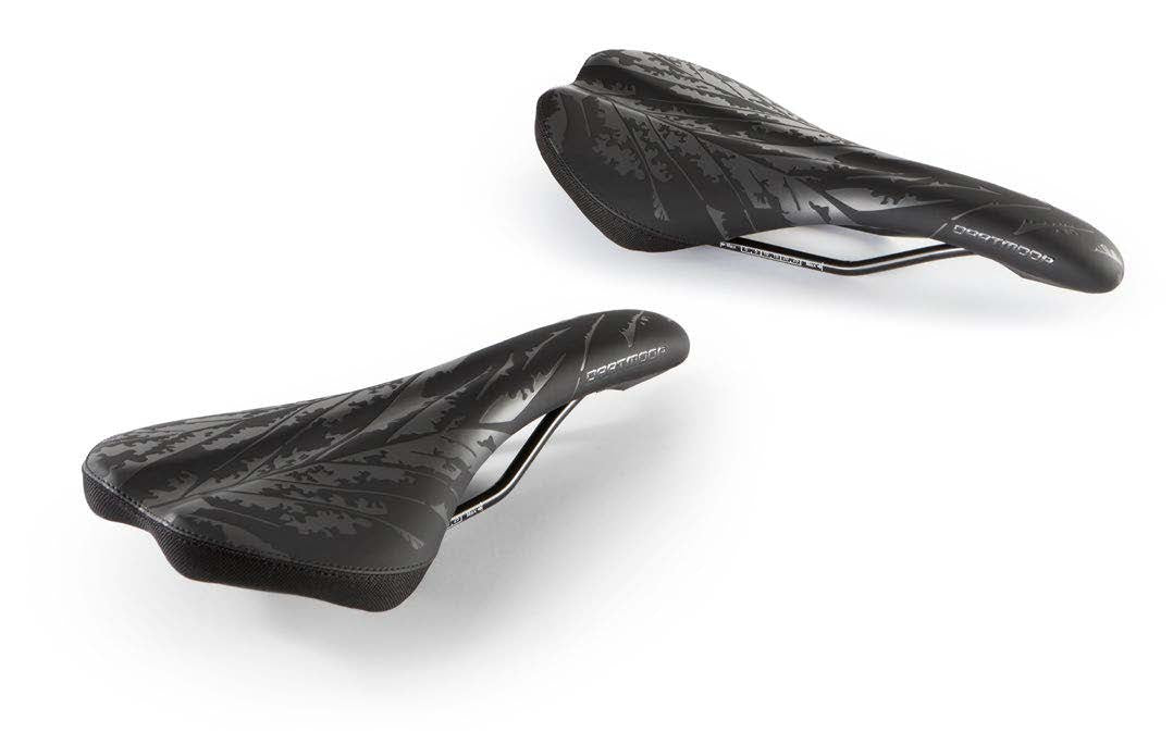 DARTMOOR - LEAF SADDLE BLACK GREY